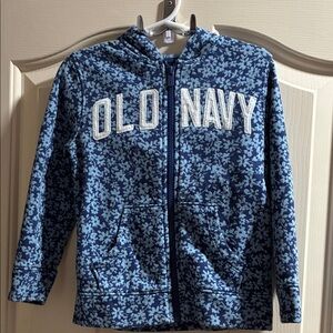 Old Navy Kids Jacket - Blue Floral